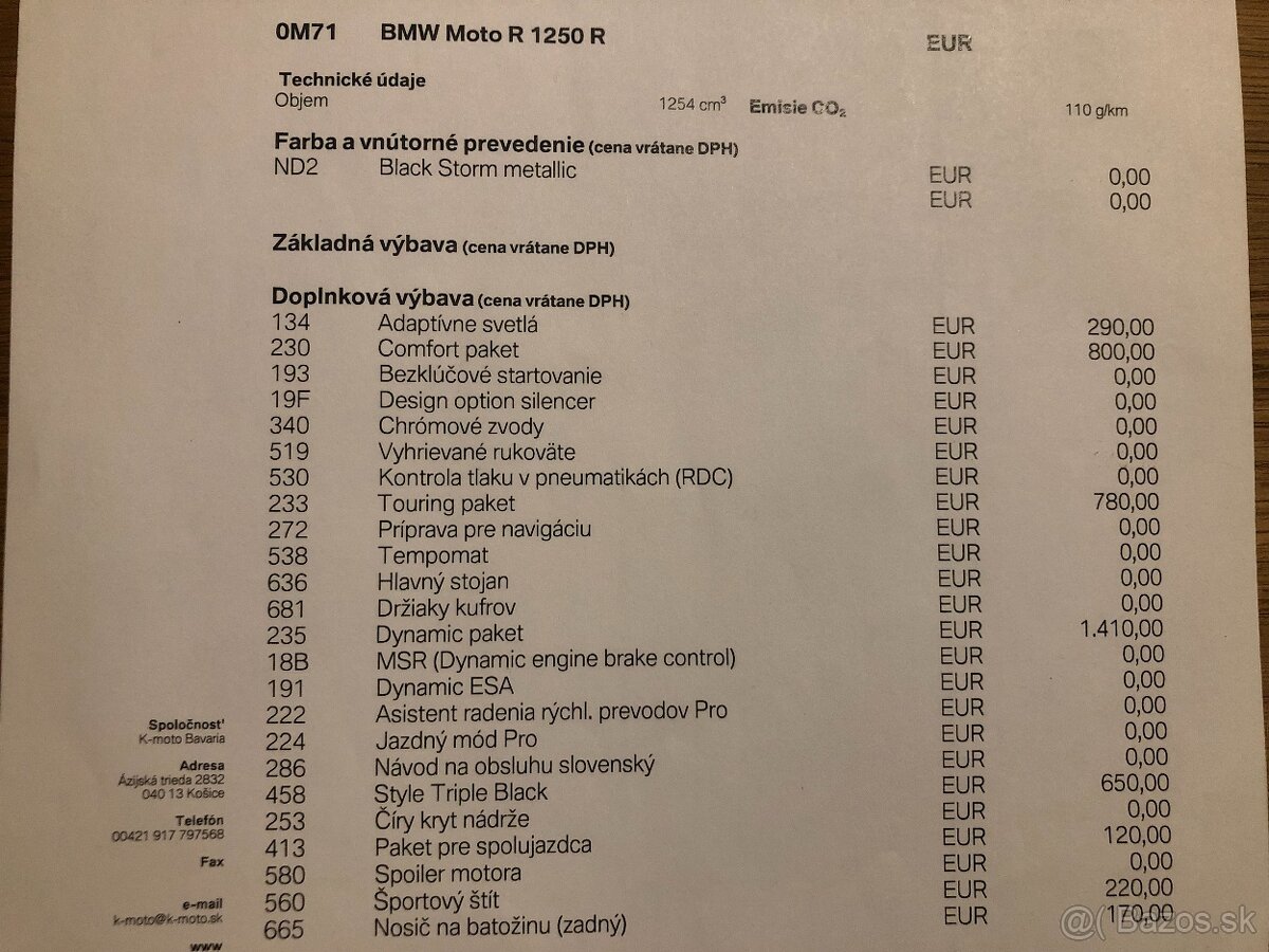 Predam BMW R1250R - 4