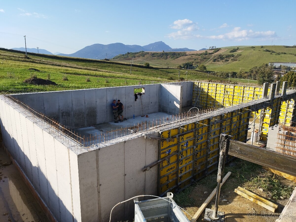 Zakladové dosky , Hrubé stavby - 4