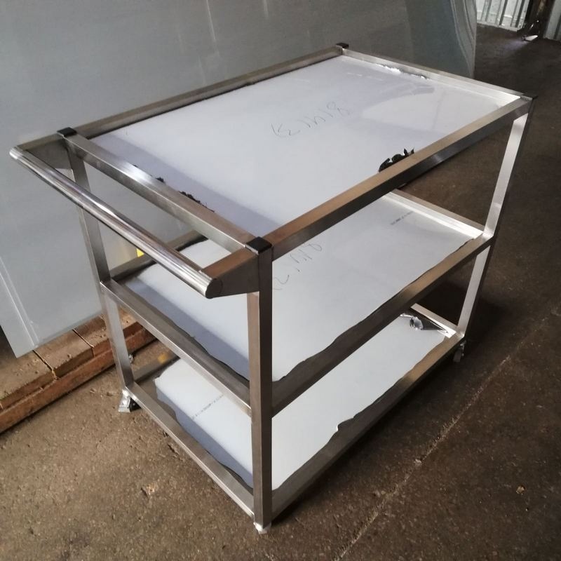 Nerezové servírovacie vozíky - 4