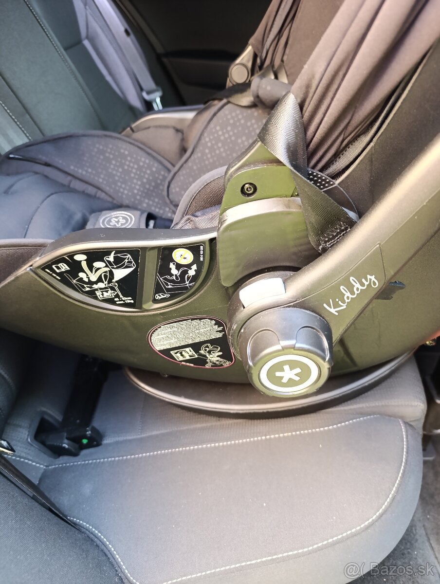 Autosedacka Kiddy Evoluna i-size 2 s isofixom + adaptery - 4