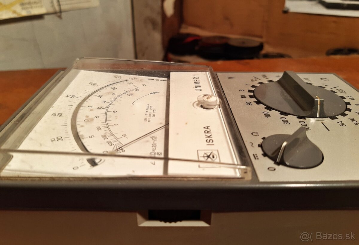 Funkční multimetr Iskra UNIMER 1 z roku 1972 - 4