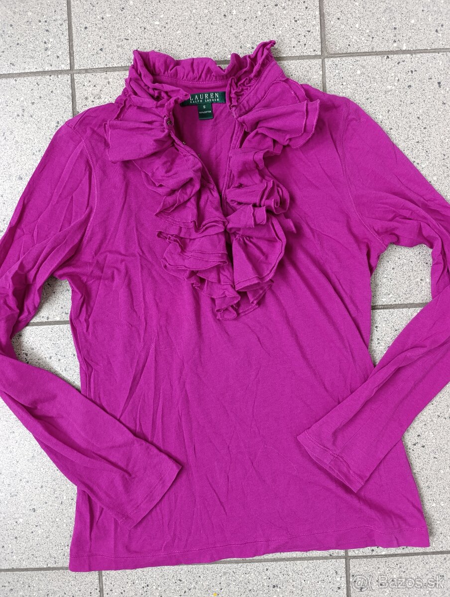 Nové dámske tričko RALPH LAUREN -veľ. S - 4