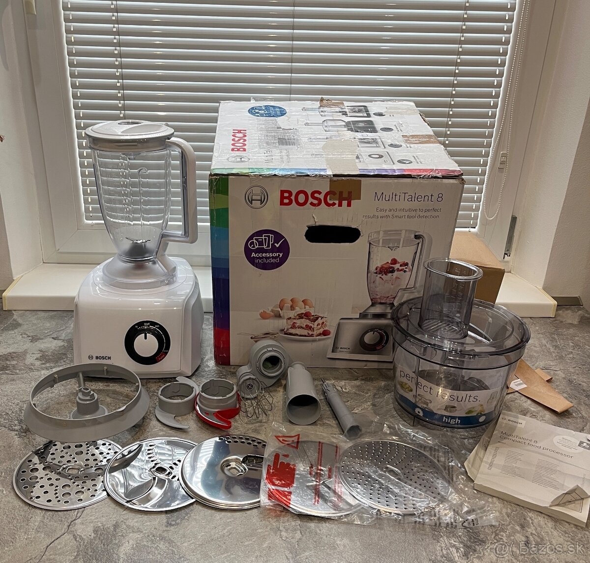 Bosch MultiTalent 8 MC812W501 kuchynský robot - 4