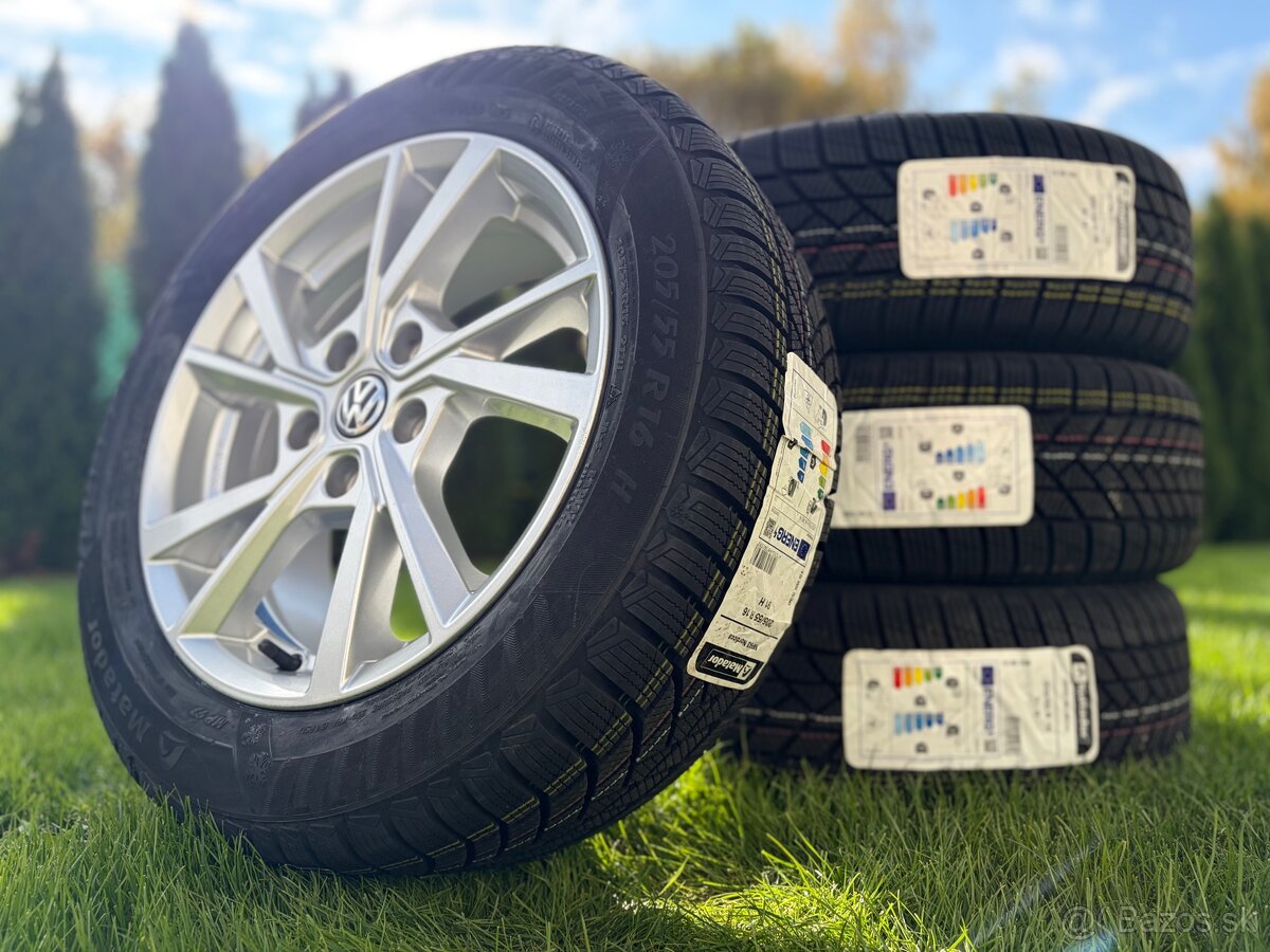 č.02 Zimná sada na VW GOLF 205/55 R16 - 4