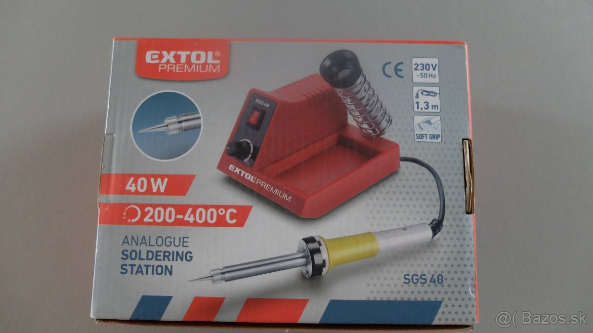 Spájkovacia stanica 40W, EXTOL PREMIUM - 4