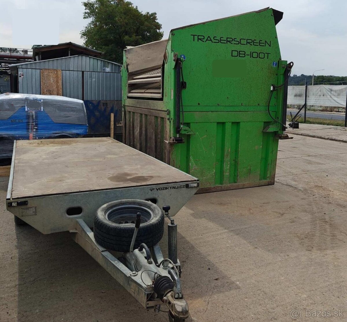 150t/h třídič 4síta +přívěs 2.8t - 4