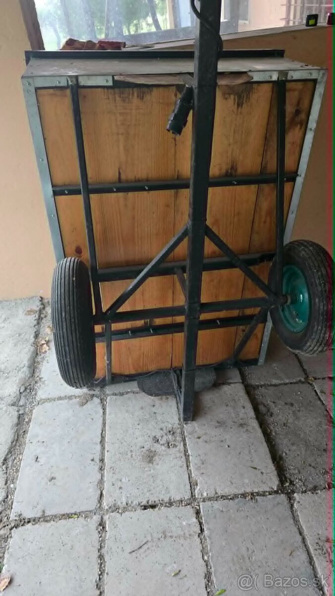 Predám prívesný vozík za traktorovú - 4