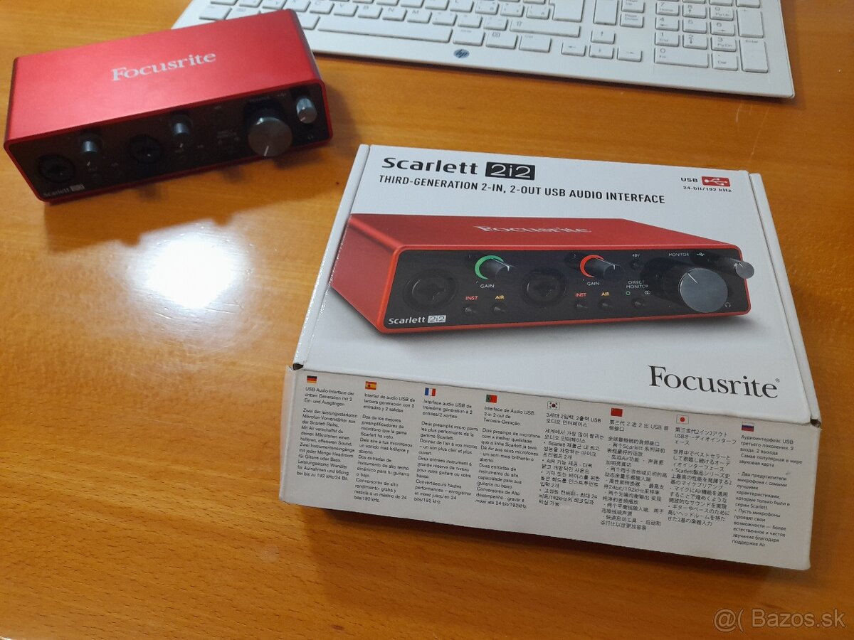 Focusrite Scarlett 2i2 3rd gen - 4
