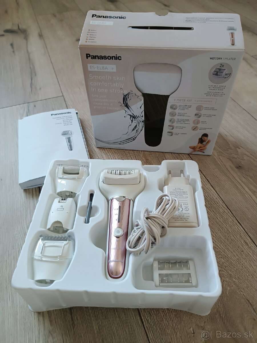 Epilator Panasonic ES-EL8A s led svetlom - 4