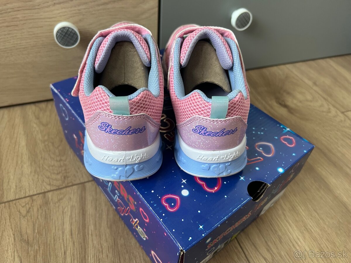 Svietiace tenisky Skechers veľ. 35 - 4
