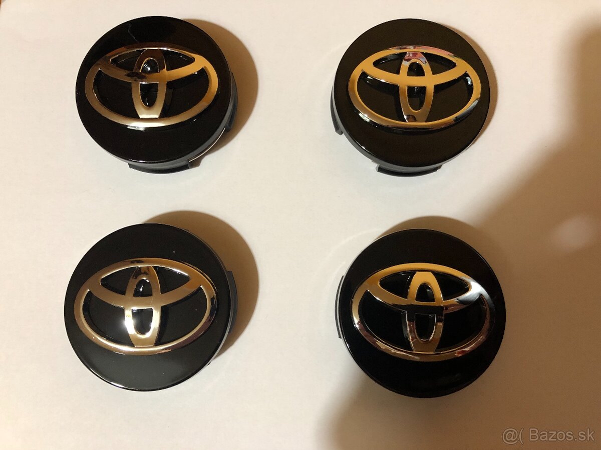 Stredové krytky (pukličky) Toyota priemeru 57,60 a 62 mm - 4