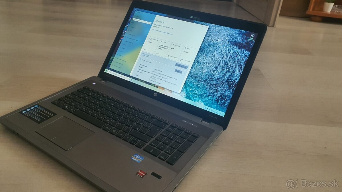Hp Probook 4740,17.3LED, vlastná 2gb grafika,Nová baterka - 4