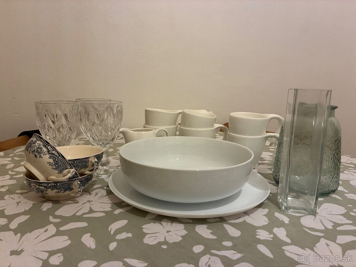 Porcelán a sklo - 4