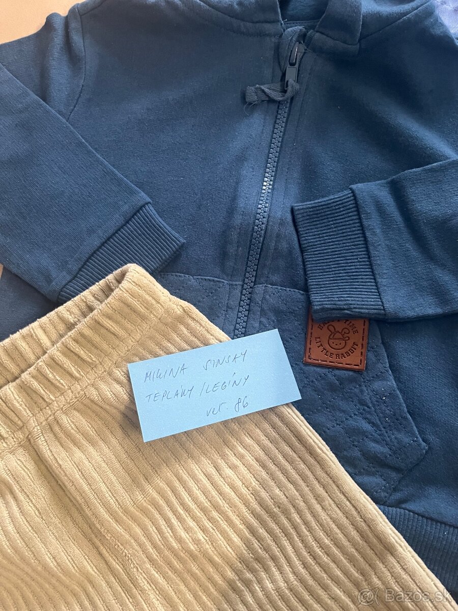 Detske oblečenie vel.86 - 4