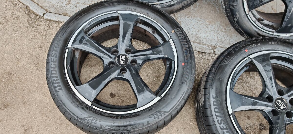 ALU 5x105 a letné Bridgestone 215/55 R18 - 4