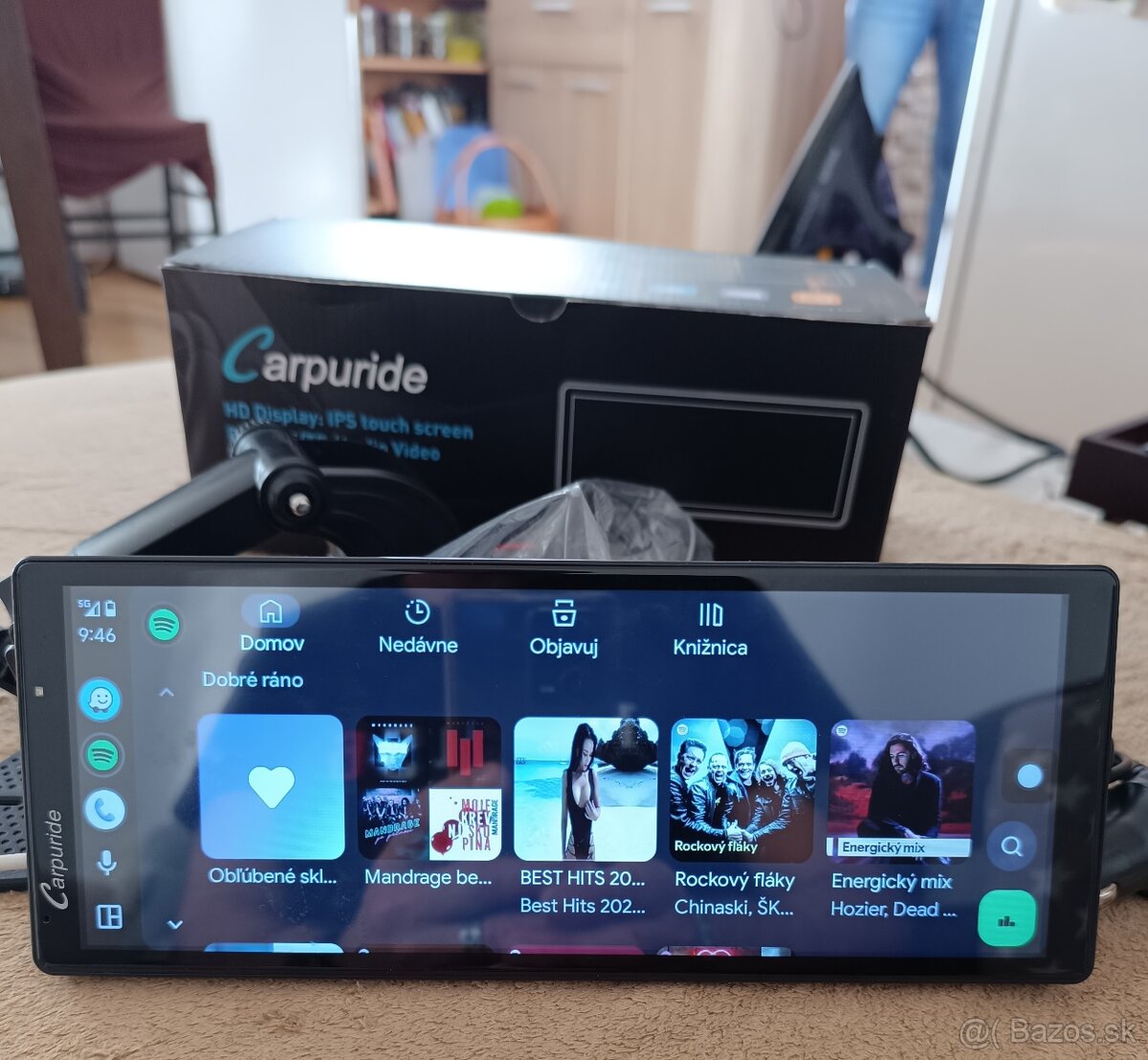 Carplay Android auto 9,3 palcový HD IPS - 4