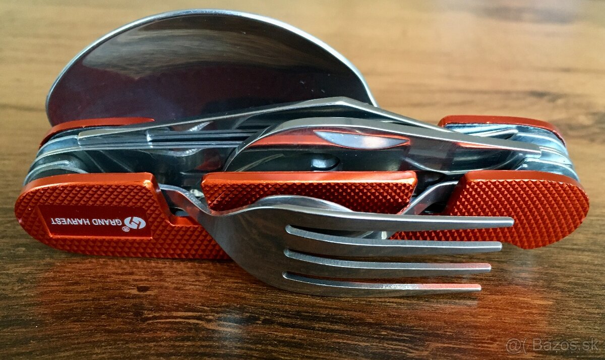 Nôž, kemping príbor, turistický nožík s puzdrom - 4