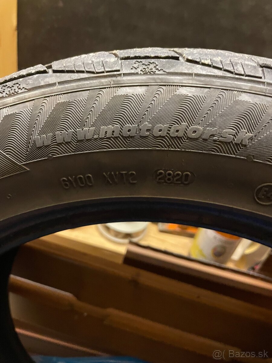 Predám zimné pneumatiky 225/55 r17 h - 4