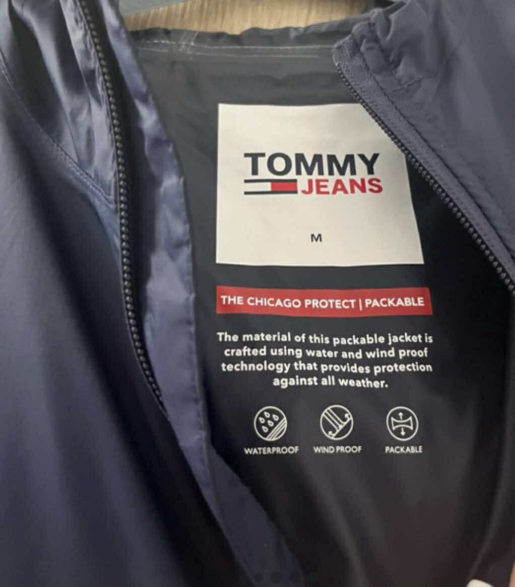 Tommy Jeans - šušťaková ľahká bunda - 4