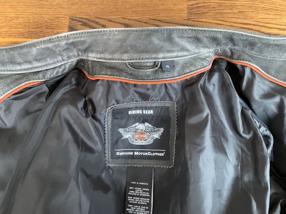 HARLEY DAVIDSON® kožená bunda vel.XL - 4