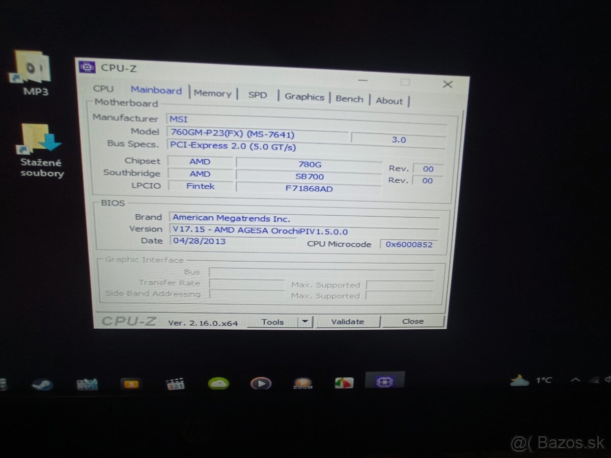 Pc zostava - 22eur - 4