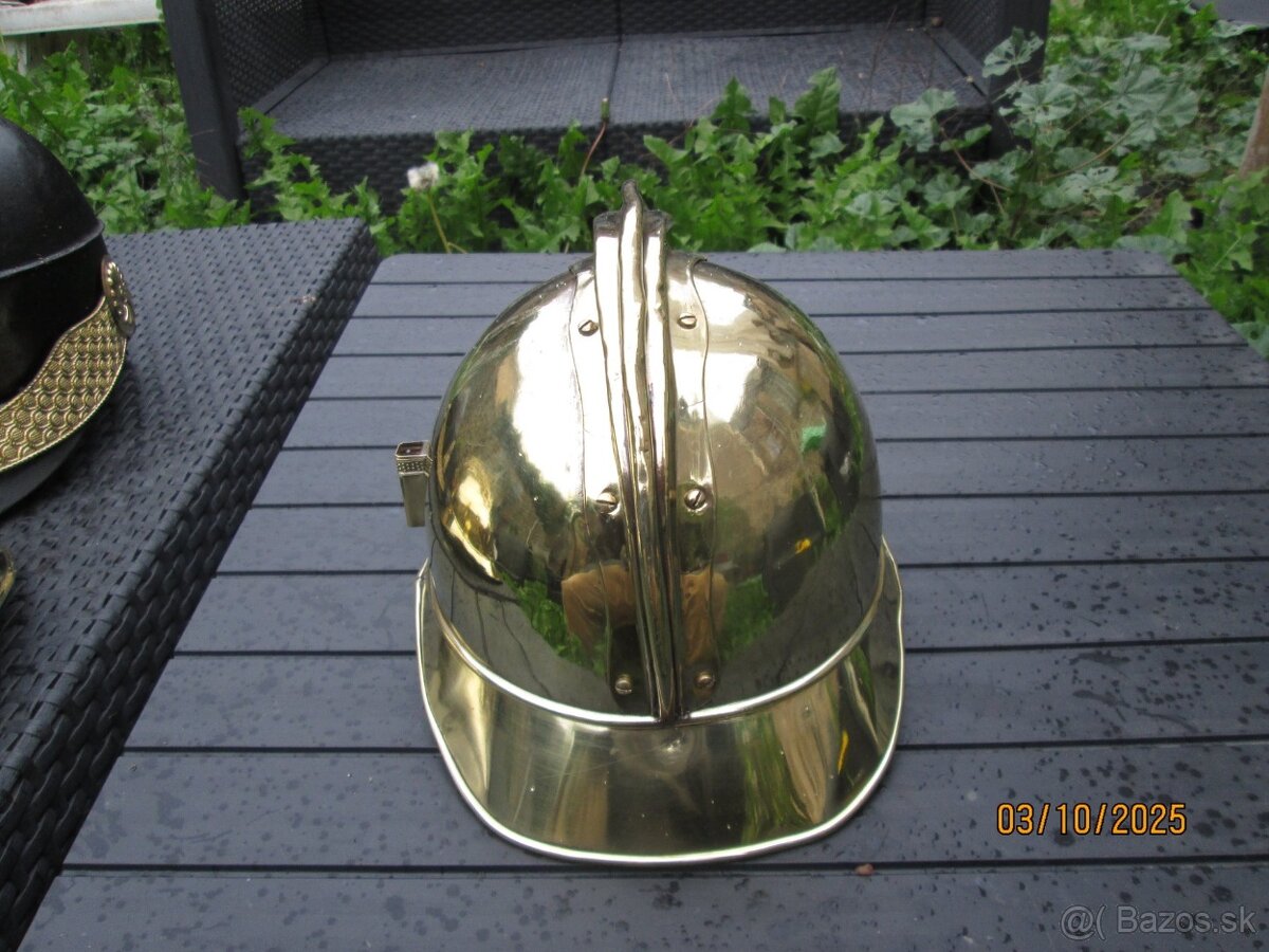 Hasičská prilba Brouchy 80 z roku 1885 - 4