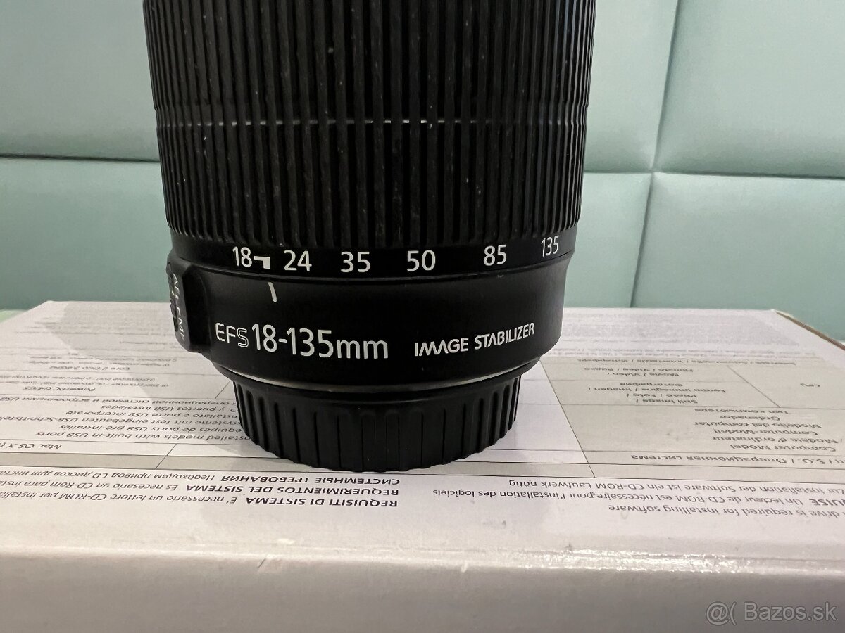 Predam objektiv Canon EFS 18- 135 - 4