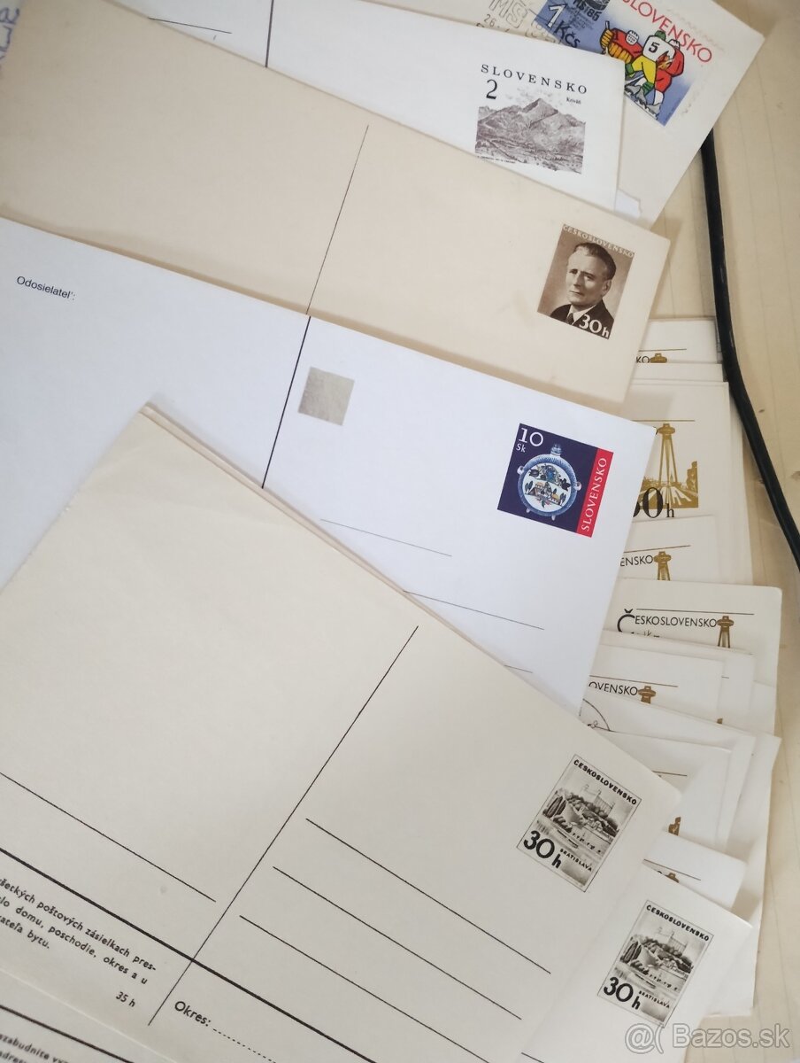 staré poštové korepondenčné lístky - 4