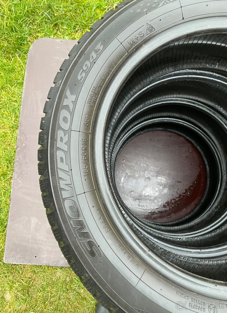 185/60 r16 zimné TOYO 86H - 4