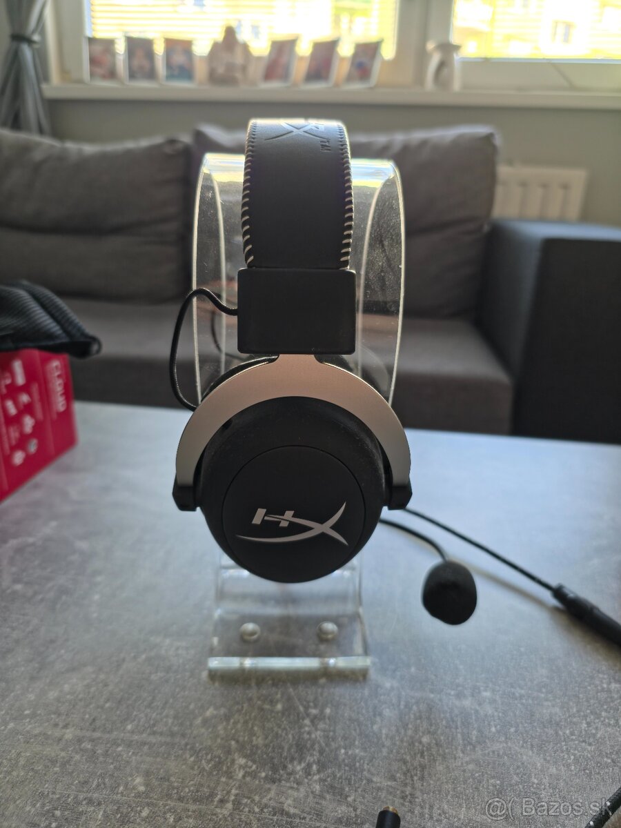 HyperX Cloud Silver – Top stav (Komplet balenie) - 4