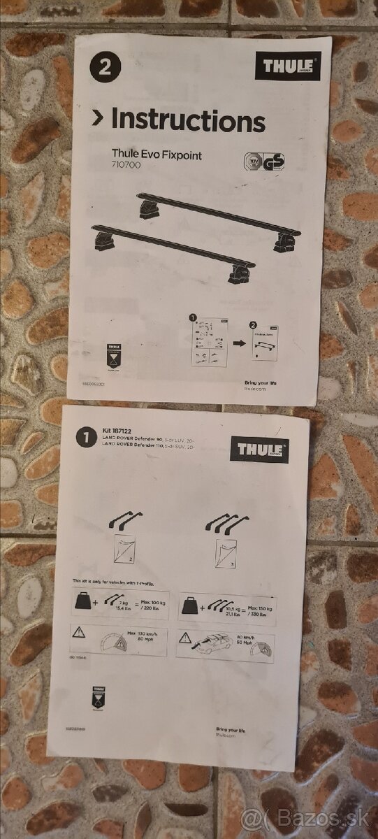 Thule Land Rover Defender stresny nosic