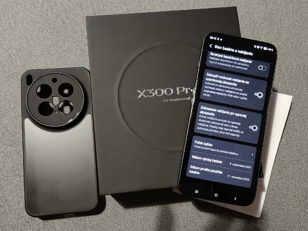 Predám Vivo X300 Pro 16/512GB Black - 4