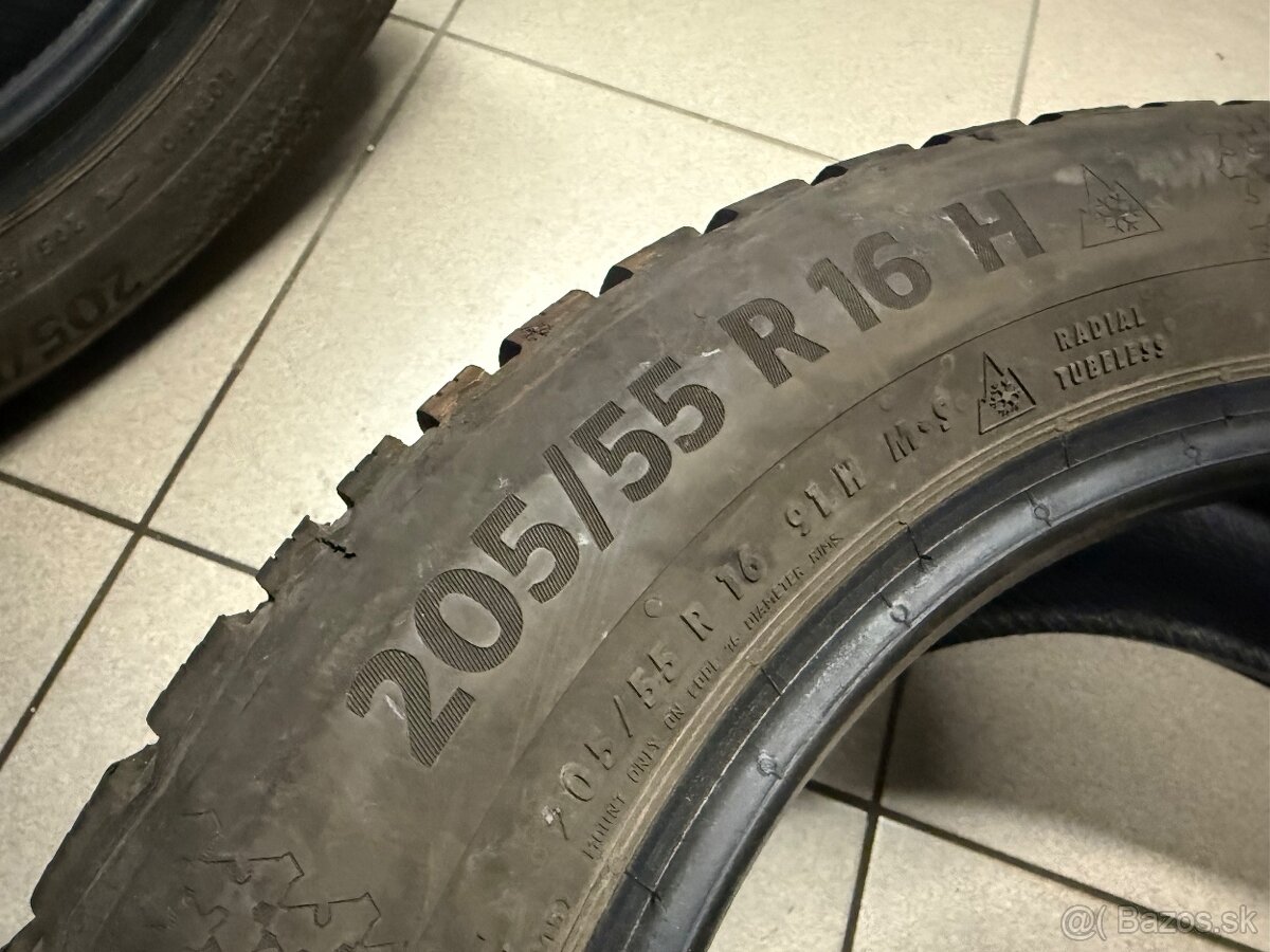 205/55 R16 Continental zimne - 4