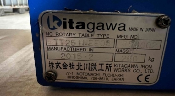 4. a 5. osa Kitagawa TT251, vyrobeno 2015 - 4