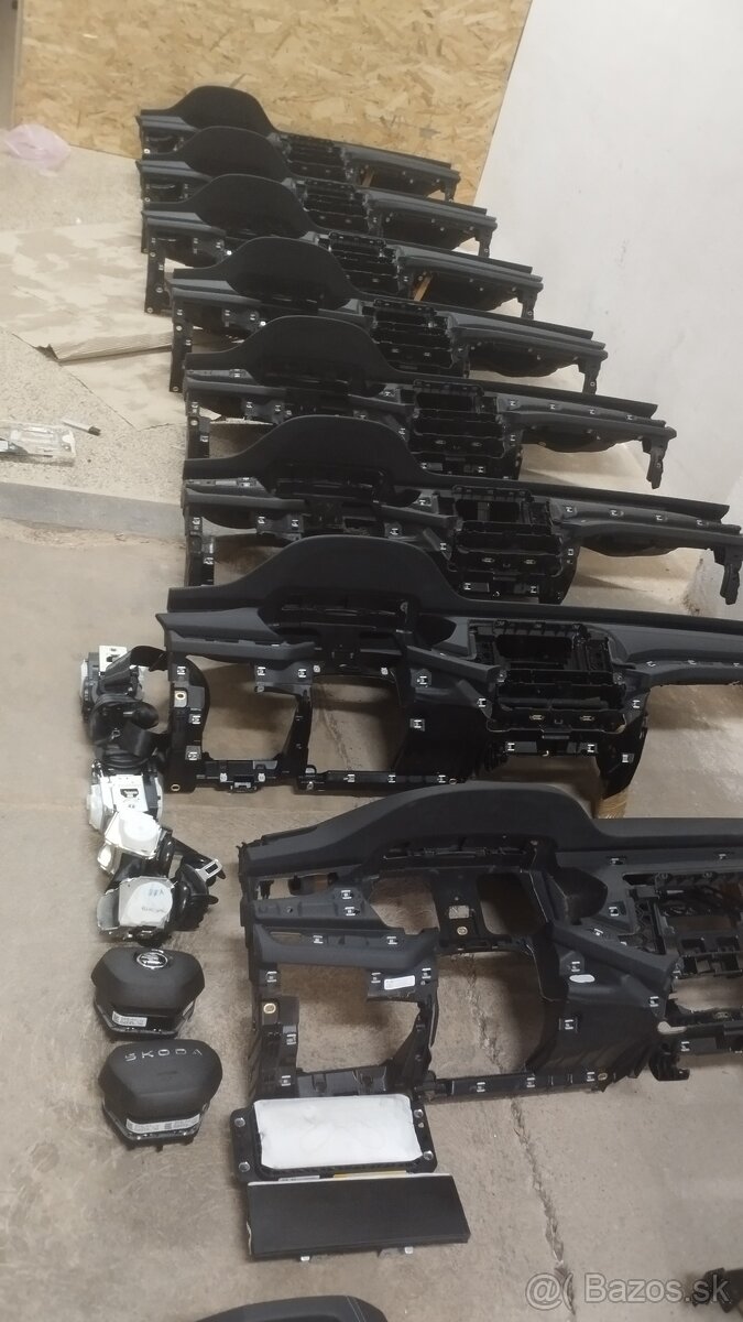 Airbagová sada Škoda Octavia 4 s novou deskou - 4