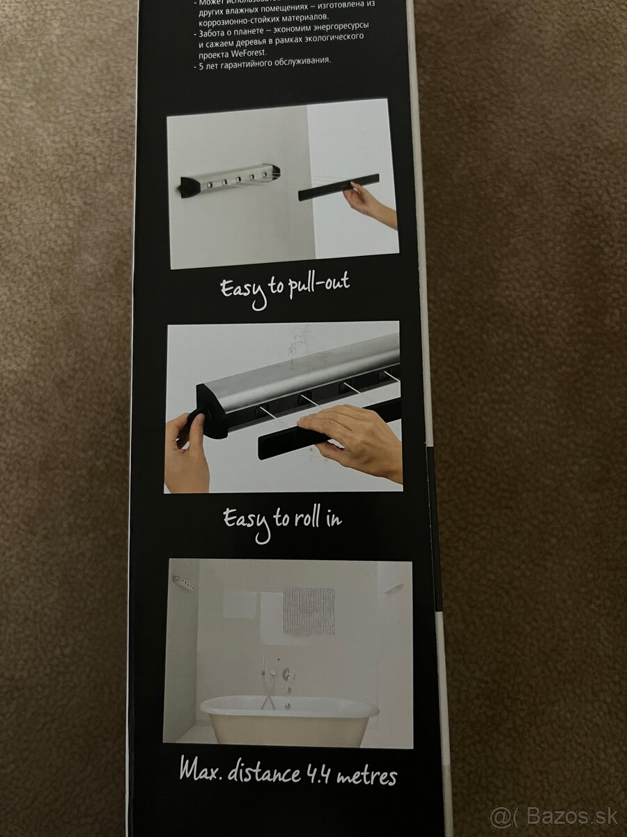 Nerezový sušiak Brabantia Pull Out - 4