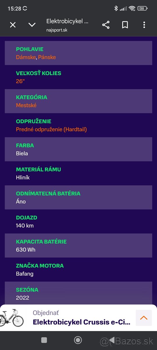 Predám elektrobycikel - 4