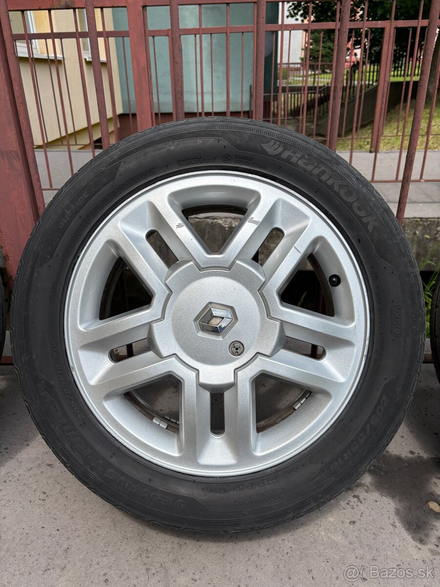 Predám disky Renault 4x100 R16 205/55 - 4