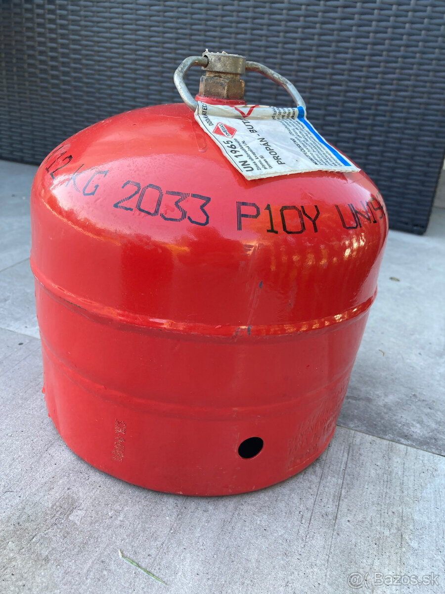 Predám propan-butanové 2 kg fľaše - 4