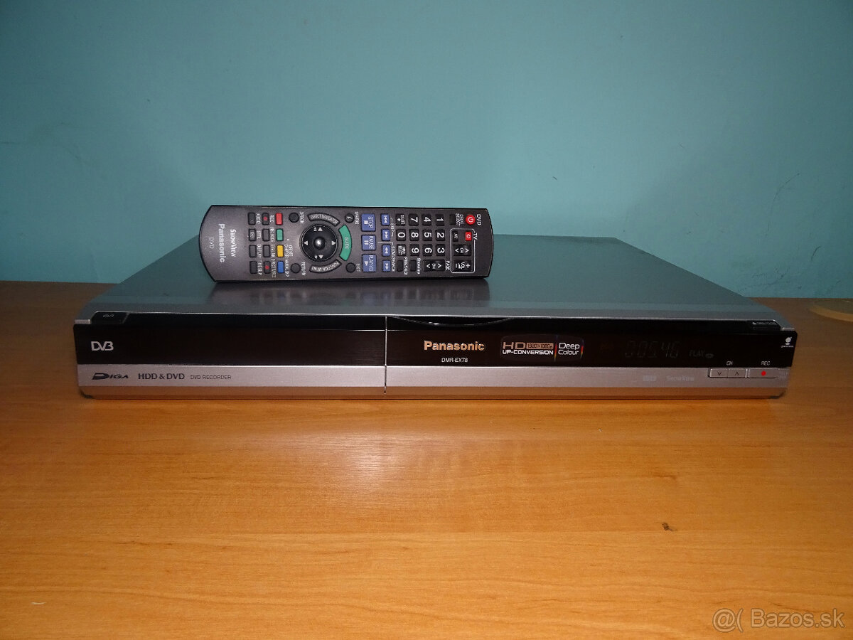 ⭐⭐ DVD rekordér PANASONIC DMR-EX78- 250 GB HDD -HDMI -USB ⭐⭐ - 4
