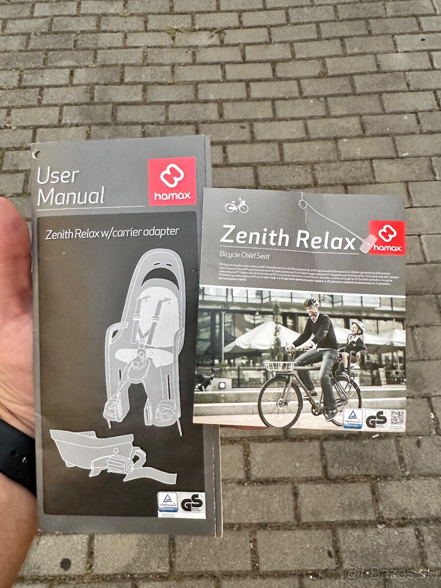 Cyklosedacka hamax zenith relax plus - 4