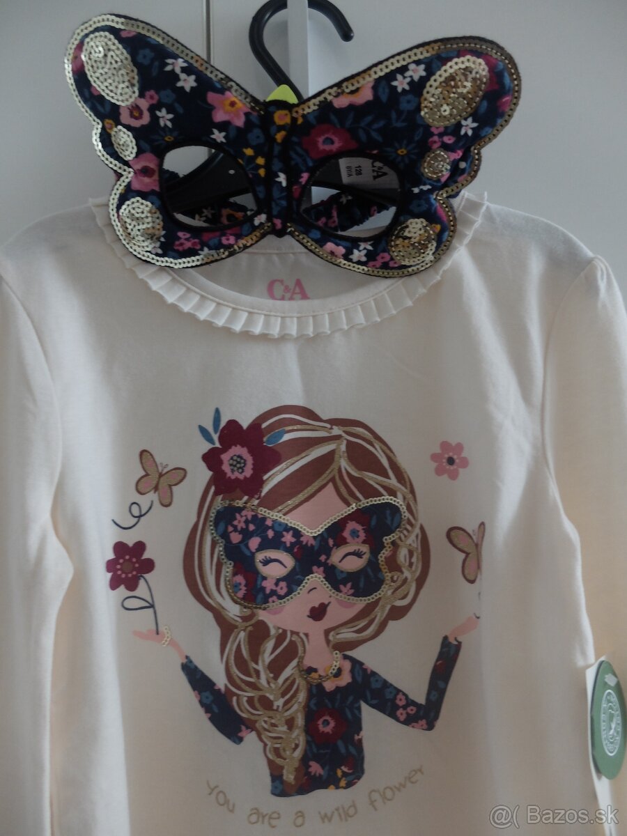 Tričko a škraboška CA 128 - 4