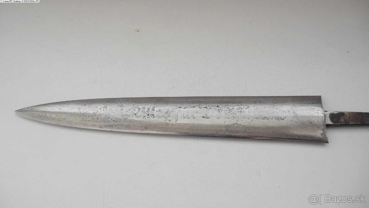 Čepel na dýku SA, Solingen - 4