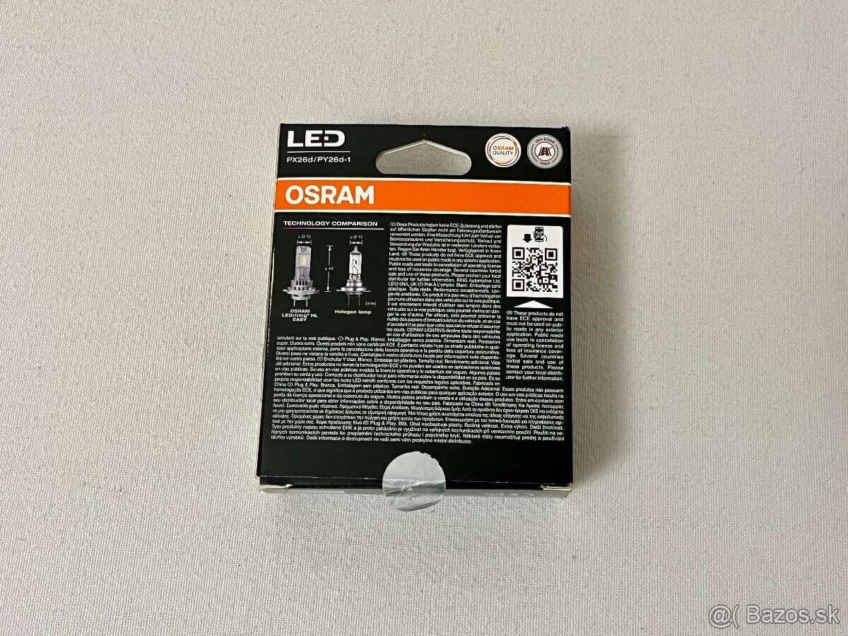 LED žiarovky Osram H7 - 4