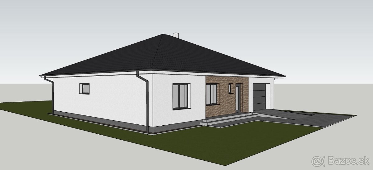 Na predaj 4 izbová novostavba, Bajč - 4