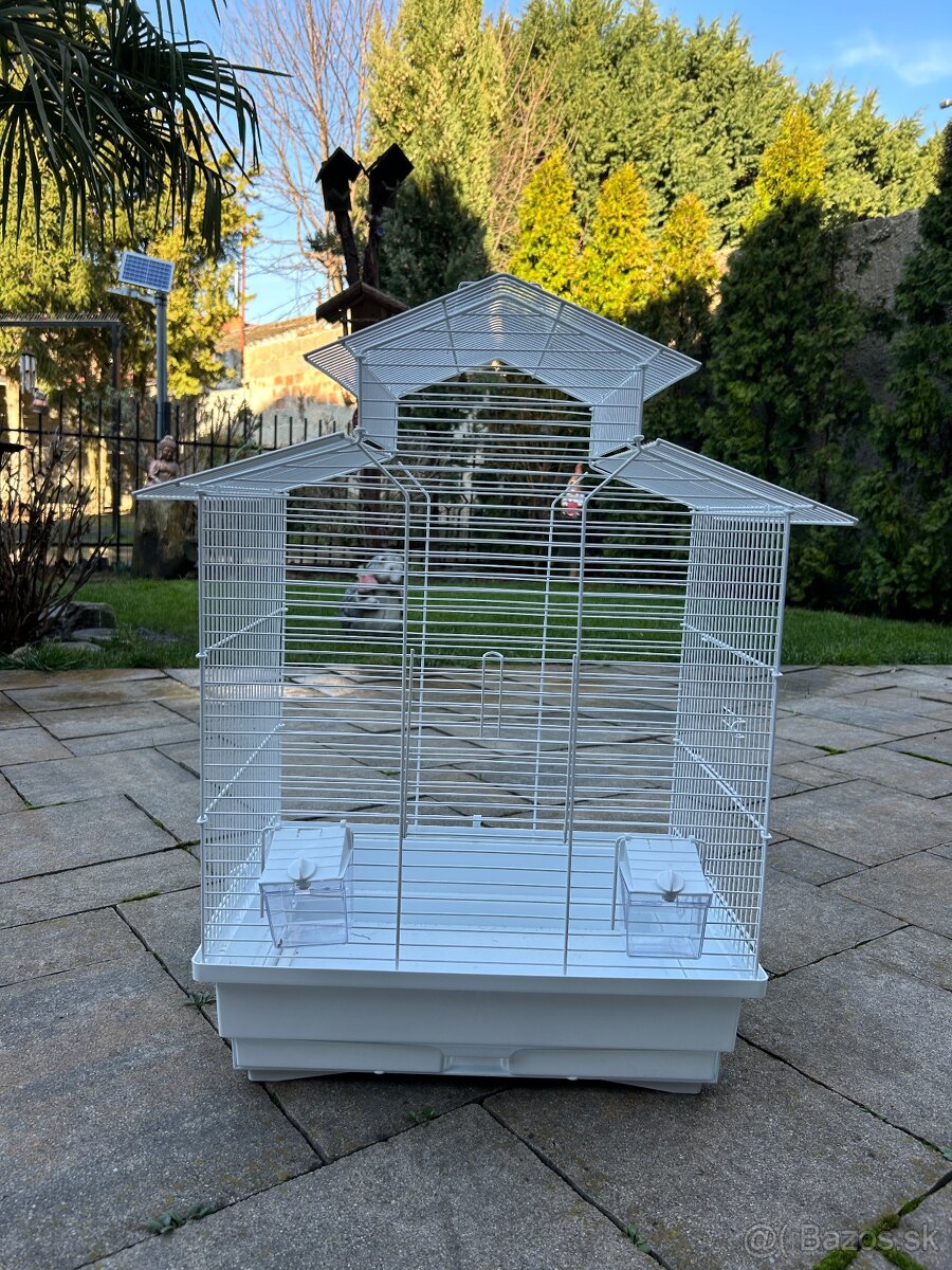 Klietka pre vtaky papagaje andulky. - 4