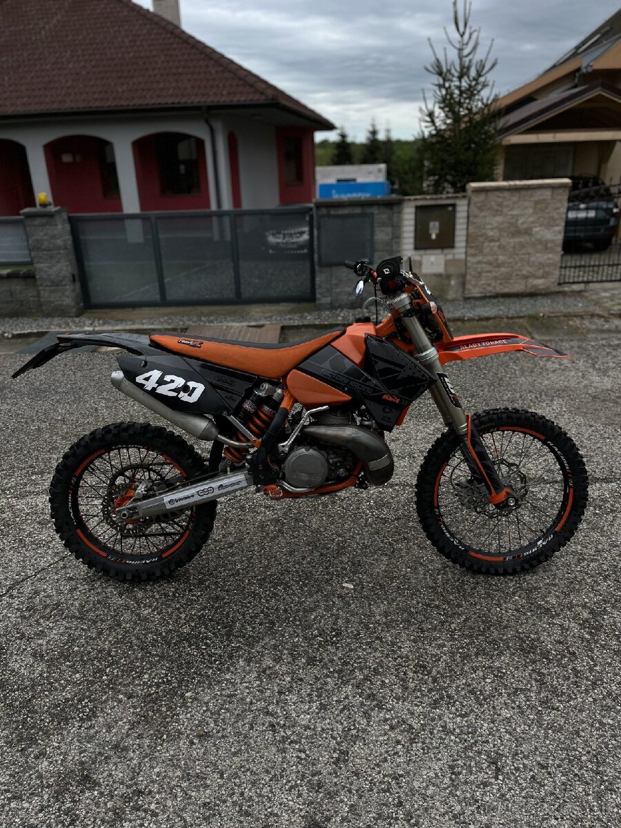 Ktm exc 300 2t možná aj výmena