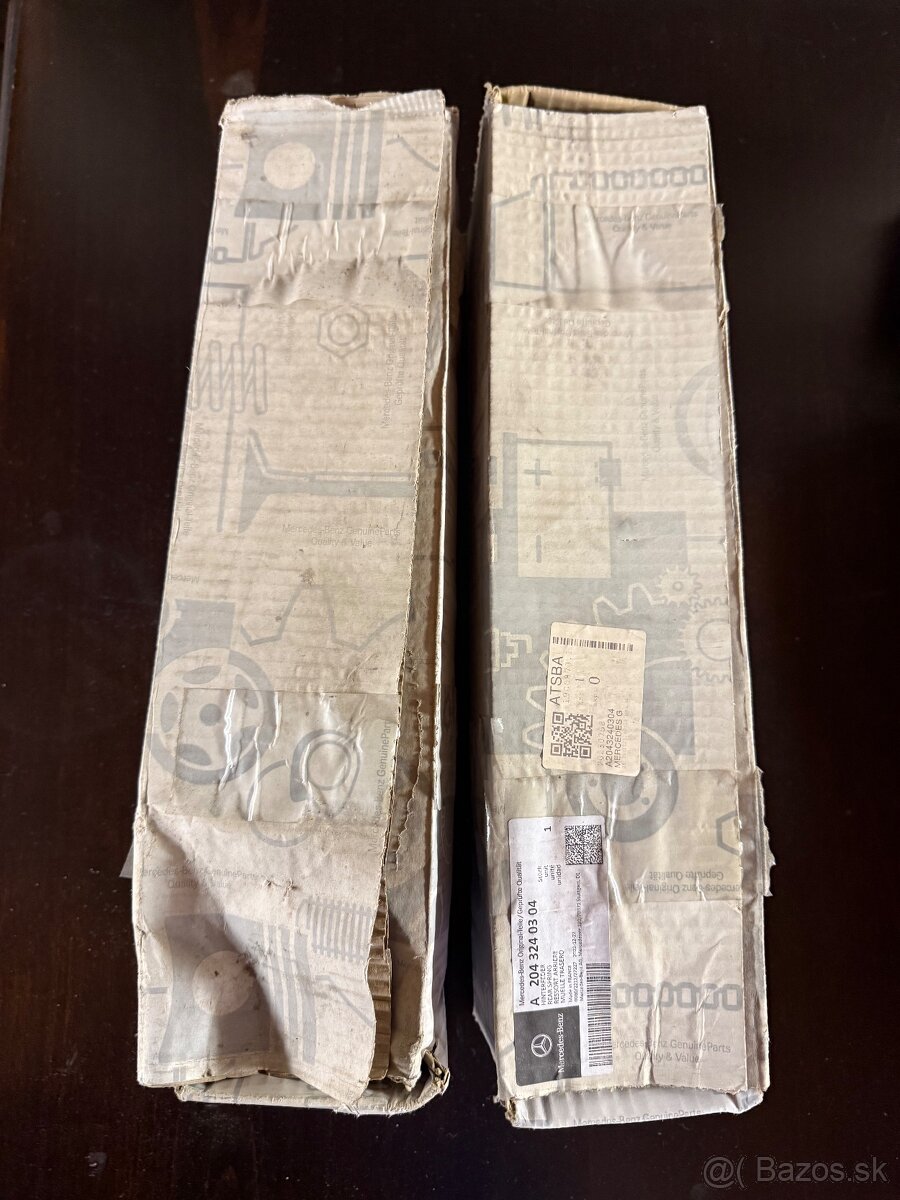 Zadné pružiny na MB W204 originál A 204 324 03 04 - 4