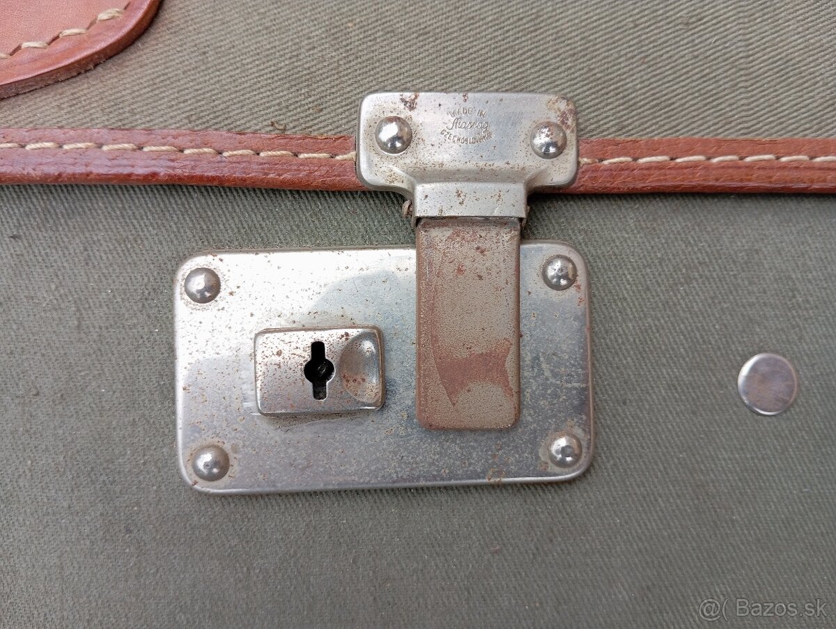 Predám starý krásny cestovný kufor - 4