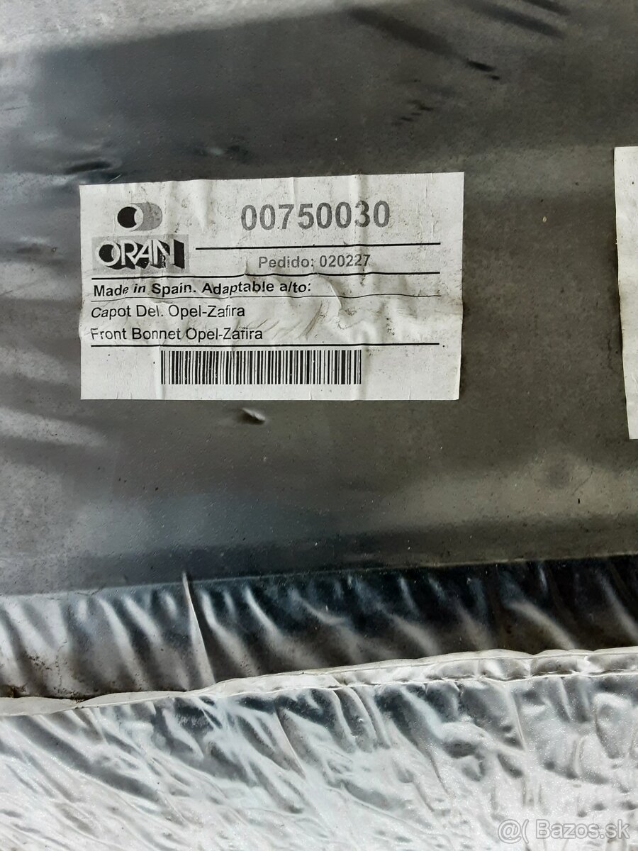 Náhradné diely Opel Zafira A - 4